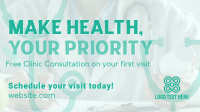 Clinic Medical Consultation Video Image Preview