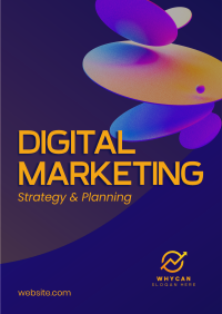 Digital Marketing Plan Poster Image Preview