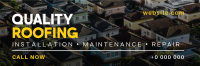 Quality Roofing Services Twitter Header Preview