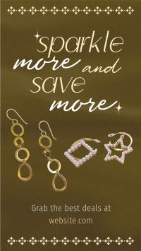 Jewelry Promo Sale Facebook Story Design