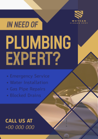 Diamond Plumbing Expert Poster Image Preview