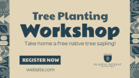 Tree Planting Workshop Facebook event cover Image Preview