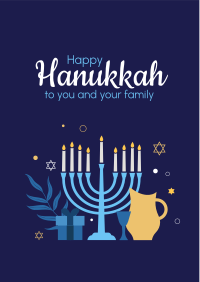 Magical Hanukkah Flyer Image Preview