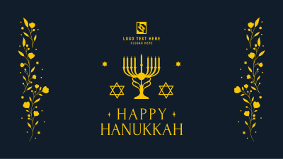 Hanukkah Festival of Lights Facebook event cover Image Preview
