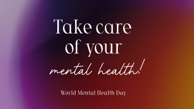 Mental Health Awareness Facebook event cover Image Preview