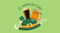 Saint Patrick Hat Zoom Background Image Preview