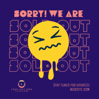 Sorry Sold Out Instagram post Image Preview