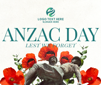 Anzac Day Collage Facebook Post Design