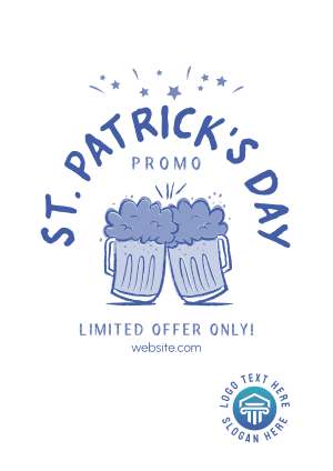 St. Patrick's Beer Flyer Image Preview