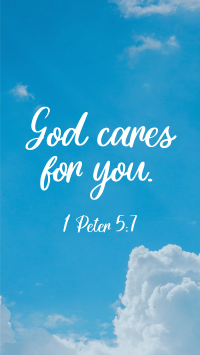 God Cares Instagram reel Image Preview