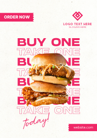 Burger Day Promo Flyer Image Preview