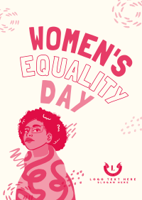 Afro Women Equality Flyer Image Preview