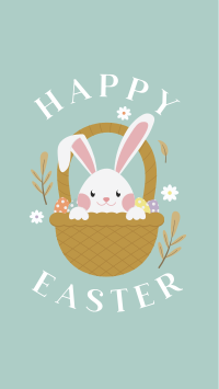 Easter Bunny Facebook Story Image Preview