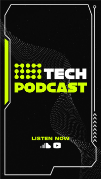 Technology Podcast Circles Facebook Story Preview