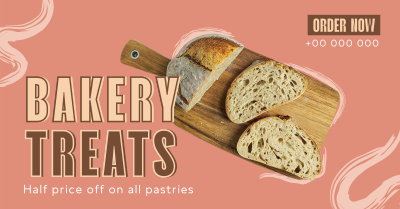 Bakery Treats Facebook ad Image Preview