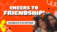 Abstract Friendship Greeting Video Image Preview