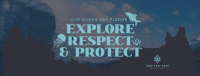 Ocean Day Pledge Facebook cover Image Preview