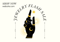 Jewel Flash Sale Postcard Image Preview