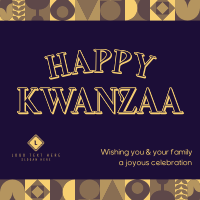 Celebrate Kwanzaa Instagram post Image Preview