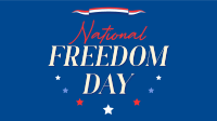 National Freedom Day Animation Image Preview