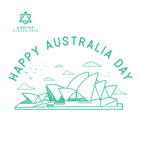 Happy Australia Day Instagram Post Image Preview