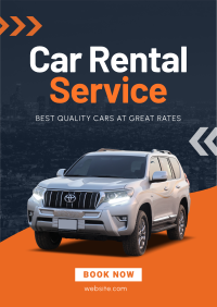 Car Rental Service Poster Image Preview
