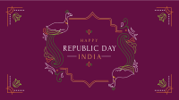 Republic Day India Zoom background Image Preview