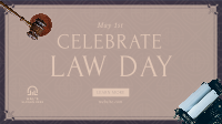 Typewriter Mallet Legal Facebook event cover Image Preview