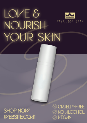 Skincare Product Beauty Poster Image Preview