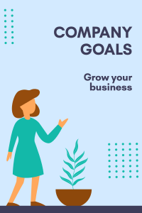 Startup Company Goals Pinterest Pin Image Preview