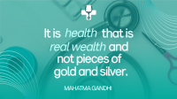 Health Day Quote Animation Preview