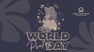 International Poetry Day Animation Image Preview