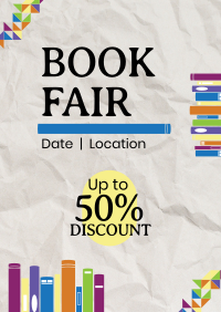 Book Fair Flyer Design