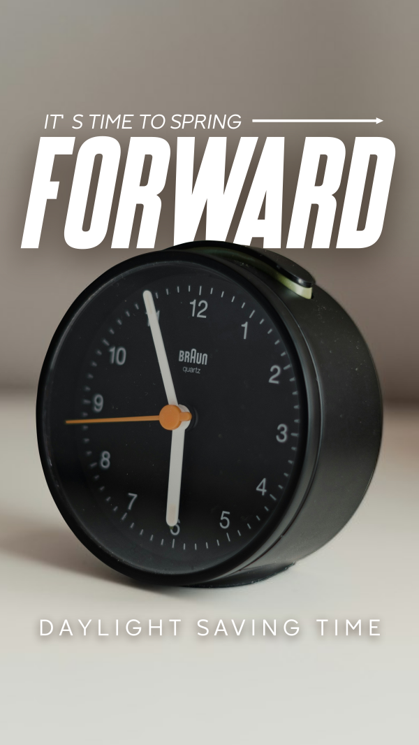 Spring Forward Instagram Story Design