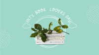 Int' Book Lovers Day Facebook Event Cover Design
