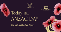 Anzac Day Message Facebook ad Image Preview