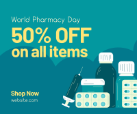 Happy World Pharmacist Day Facebook post Image Preview