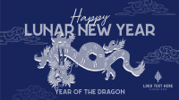 Lunar Year Chinese Dragon Animation Image Preview