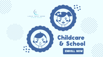 Childcare and School Enrollment Facebook event cover Image Preview