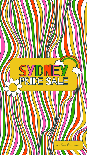 Y2K Sydney Pride Instagram story Image Preview