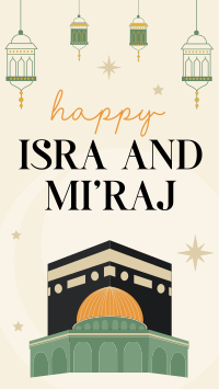 Happy Isra and Mi'raj Instagram reel Image Preview