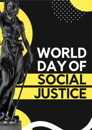 Social Justice World Day Flyer Image Preview