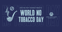 Fight Against Tobacco Facebook Ad Design