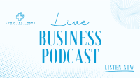 Corporate Business Podcast YouTube Video Design