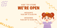 Toy Shop Hours Twitter post Image Preview