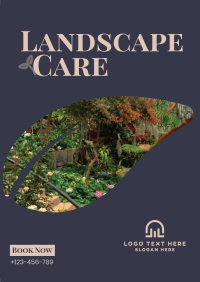 Landscape Care Poster Design