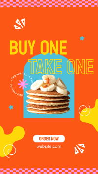 Pancake Day Promo Instagram reel Image Preview