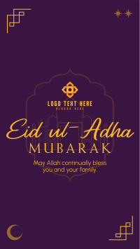 Blessed Eid ul-Adha Instagram Reel Design
