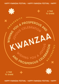 Kwanzaa Festival Poster Image Preview