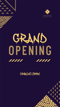 Street Grand Opening Facebook story Image Preview